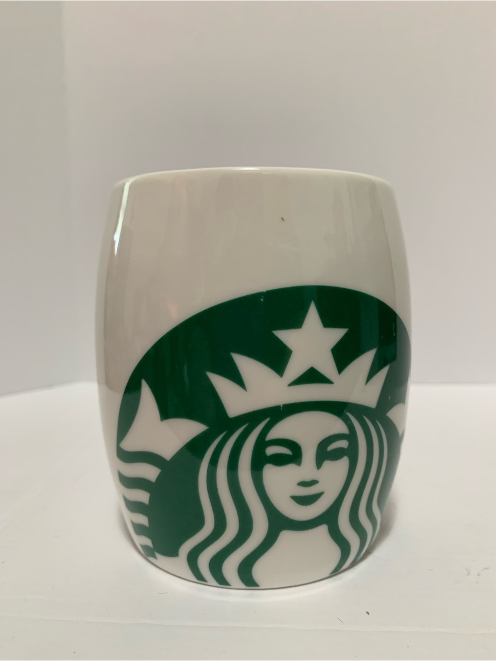 Starbucks White Mug with Green Siren Logo